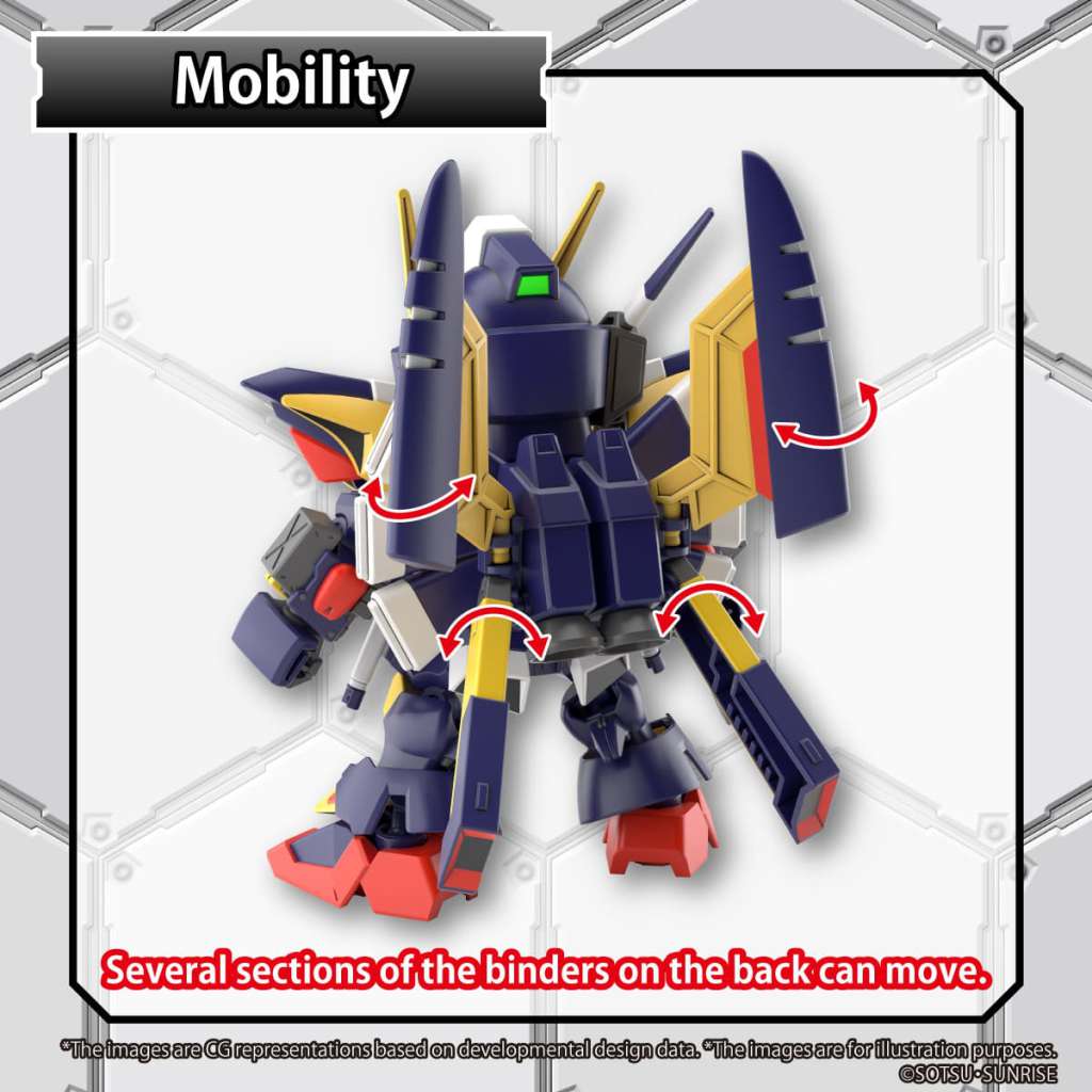 SD Cross Silhouette Gundam Tornado – En Fantastisk Modellkit bandai model kit gunpla