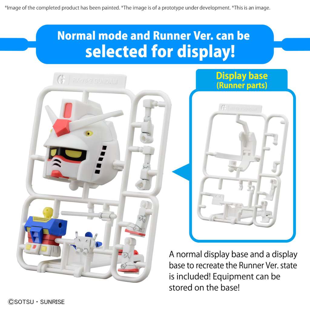 Gunpla Kun DX Set med Runner Version bandai model kit gunpla