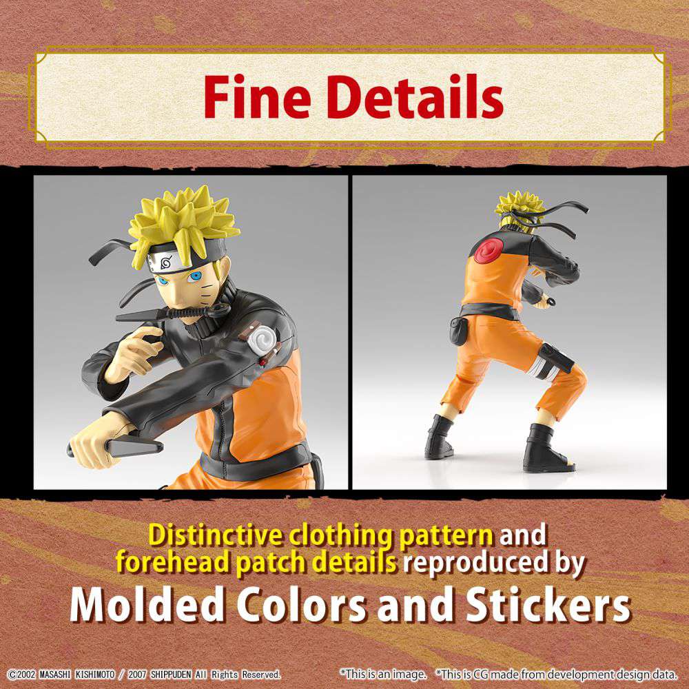Naruto Uzumaki Actionfigur MK bandai model kit gunpla