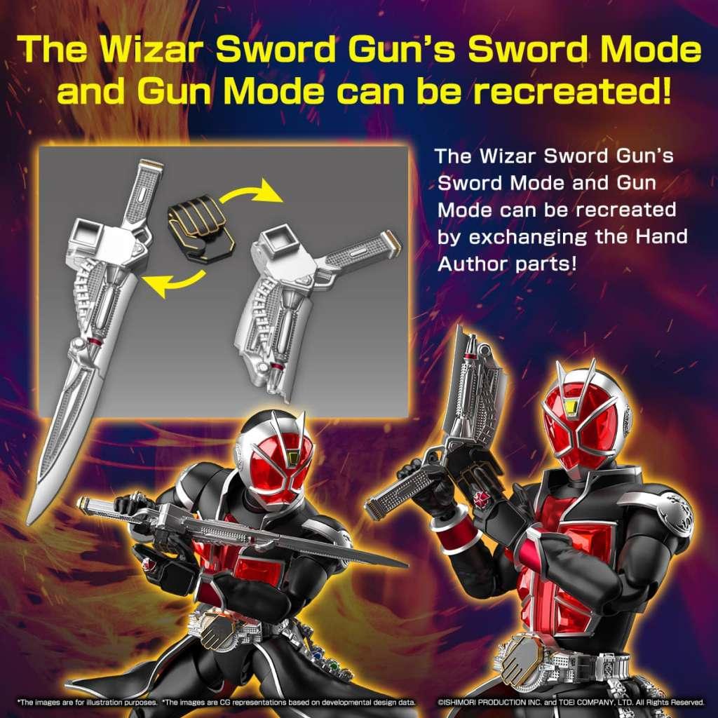 Figure Rise Kamen Rider Wizard Flame - Byggsats för Samlare - Robotto
