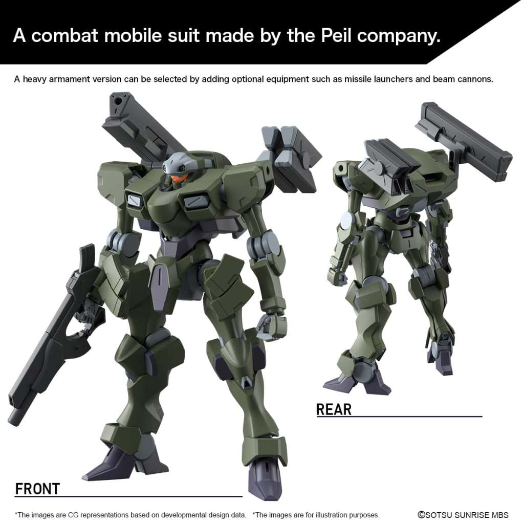 Hg Zowort Heavy 1/144 - Detaljerad Modellbyggsats bandai model kit gunpla