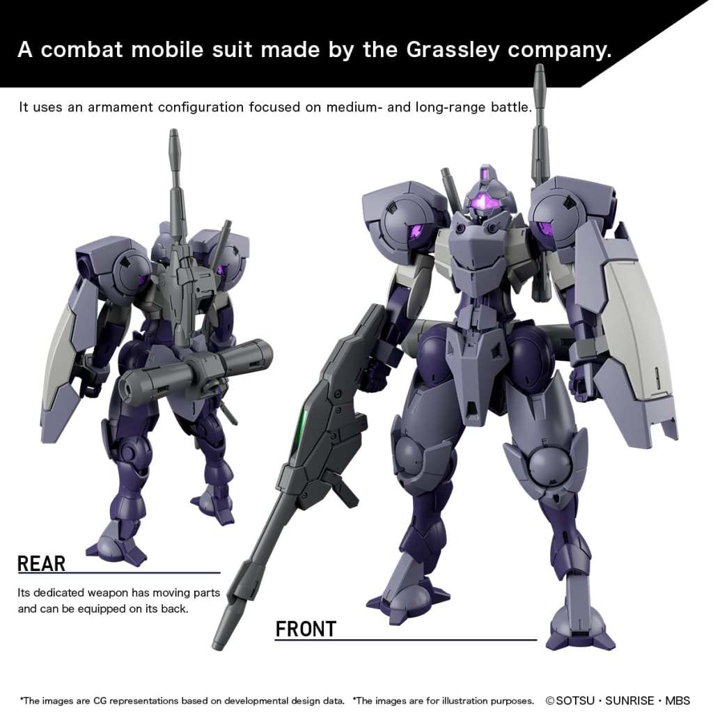 Hg Heindree Sturm 1/144 - Detaljerad Modell med Hög Kvalitet bandai model kit gunpla