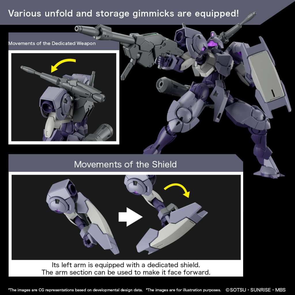 Hg Heindree Sturm 1/144 - Detaljerad Modell med Hög Kvalitet bandai model kit gunpla