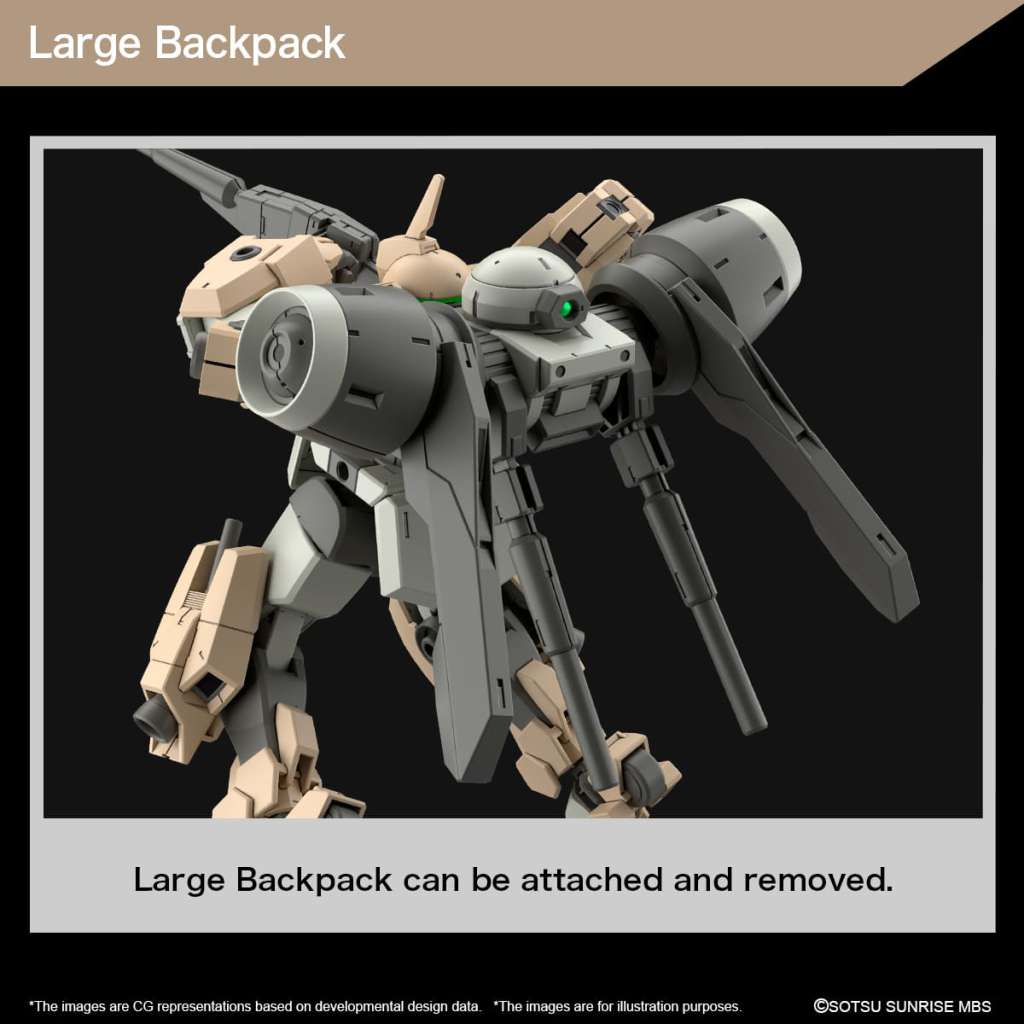 Hg demi barding 1/144 – Kvalitetsmodell för entusiaster bandai model kit gunpla