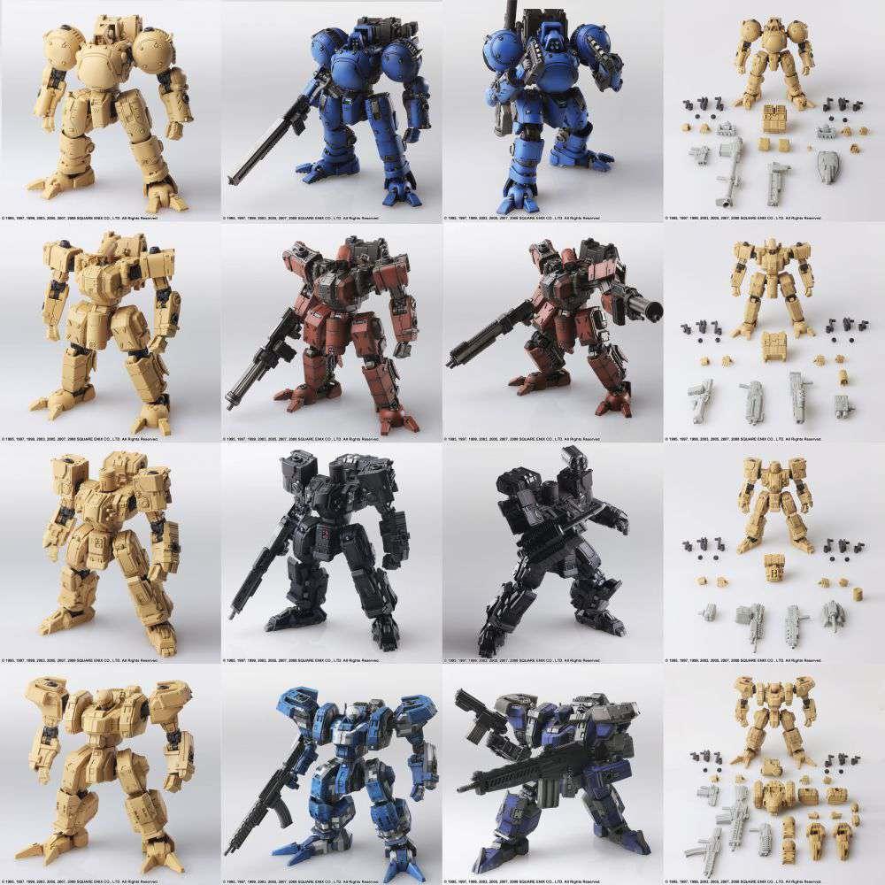 Front Mission Structure Arts Vol 4 Display (4) - Robotto