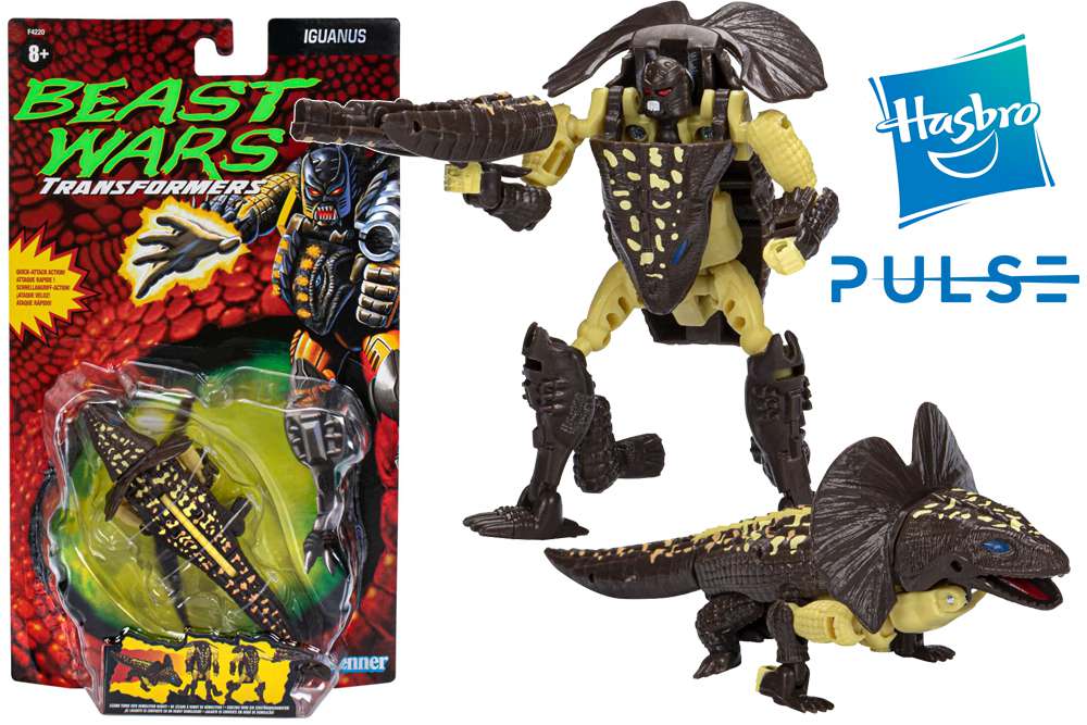 Transformers Beast Wars Retro Iguanus Actionfigur hasbro