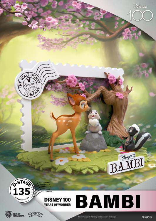 D-stage Disney 100 år Bambi beast kingdom