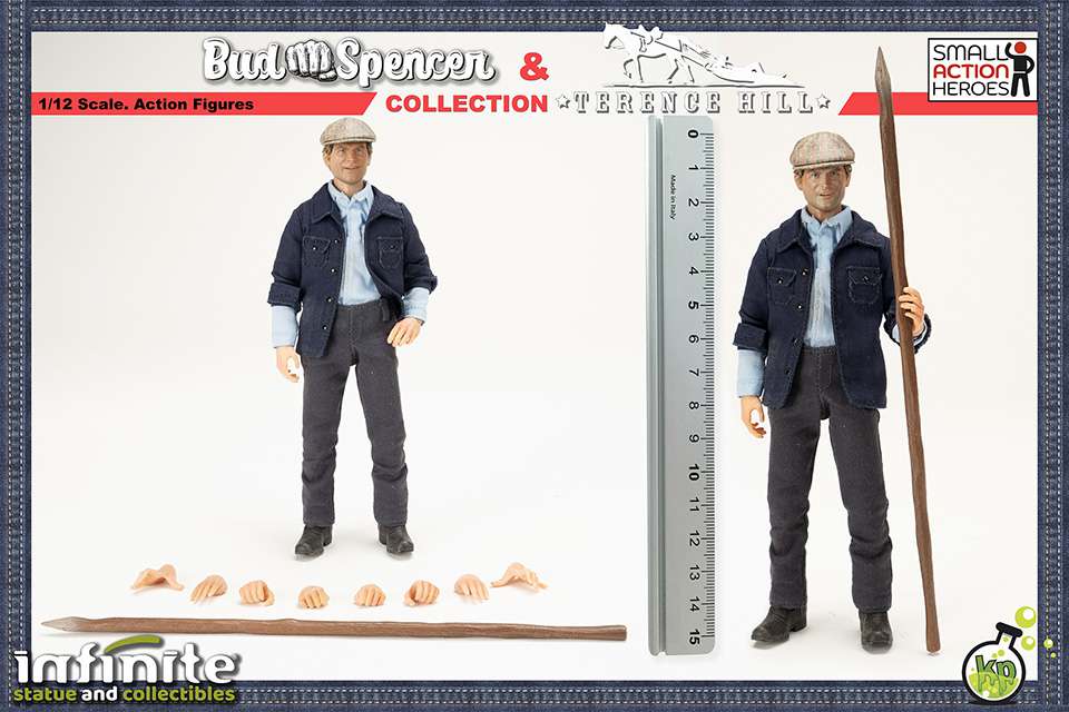 Terence Hill Small Action Hero AF 1/12 infinite statue