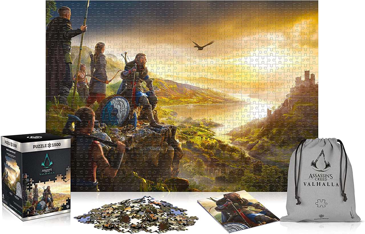 Assassin's Creed Valhalla: England Vista - Premium Edition Jigsaw Puzzle 1500 Pcs cenega