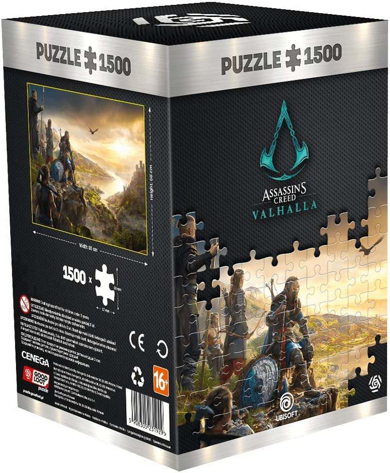 Assassin's Creed Valhalla: England Vista - Premium Edition Jigsaw Puzzle 1500 Pcs cenega