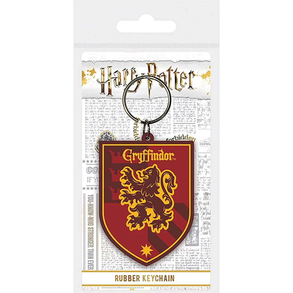 Harry Potter Gryffindor Gummnyckelring pyramid international