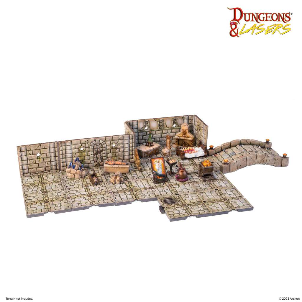Dungeons & Lasers Fantasy Props Miniature Pack archon games