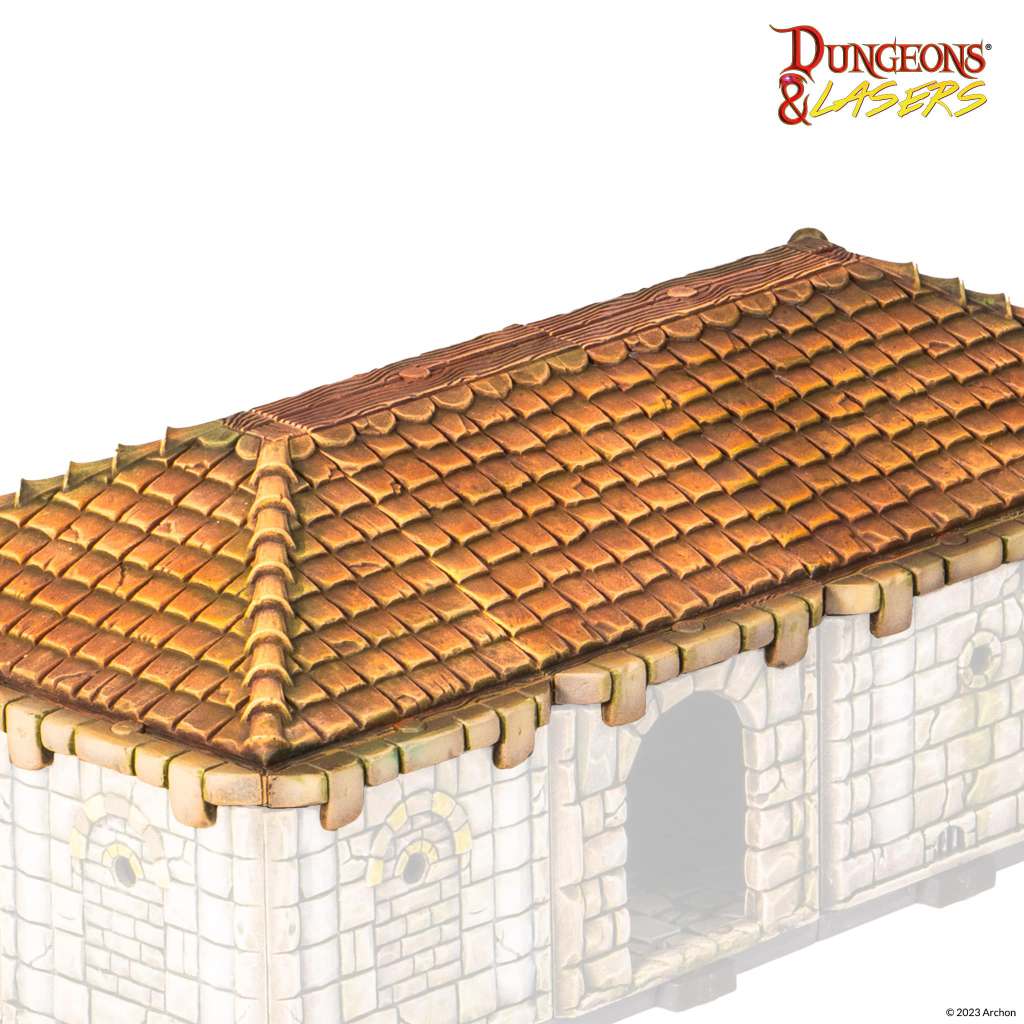 Dungeons & Lasersroof Set - Miniatyrtakset för Spel archon games