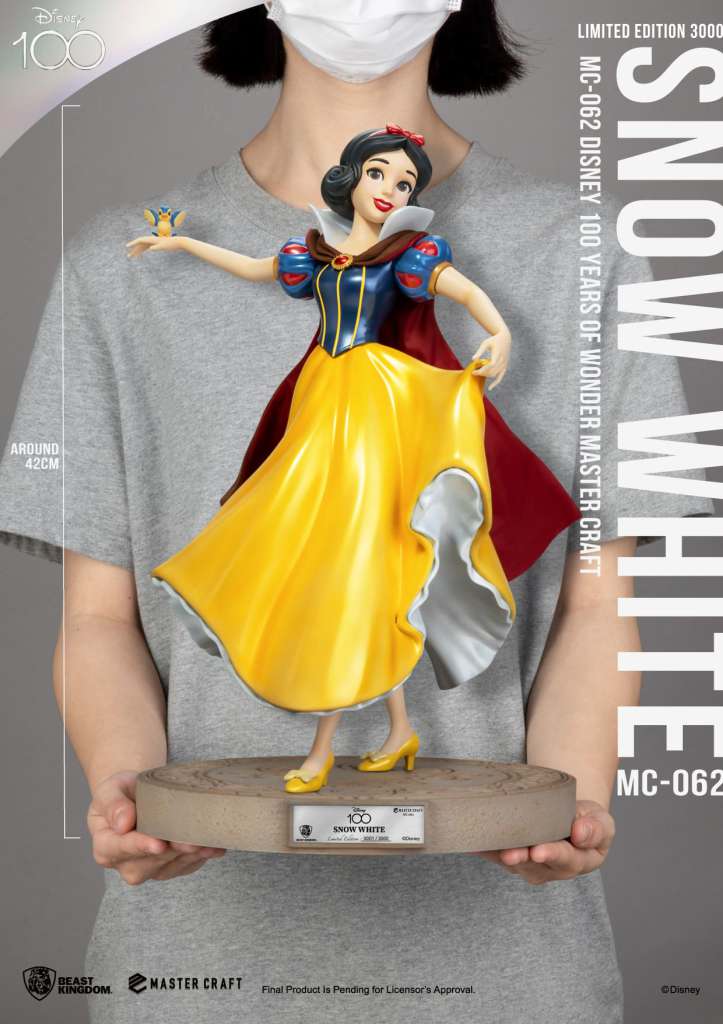 Disney 100 år Snow White MasterCraft Staty beast kingdom