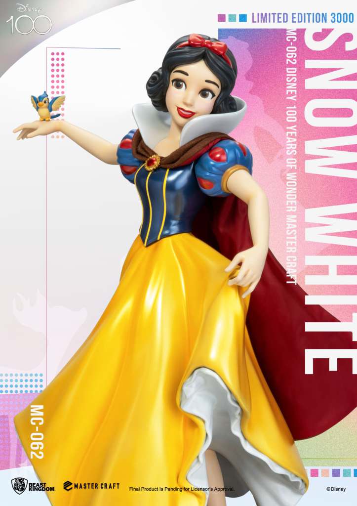 Disney 100 år Snow White MasterCraft Staty beast kingdom