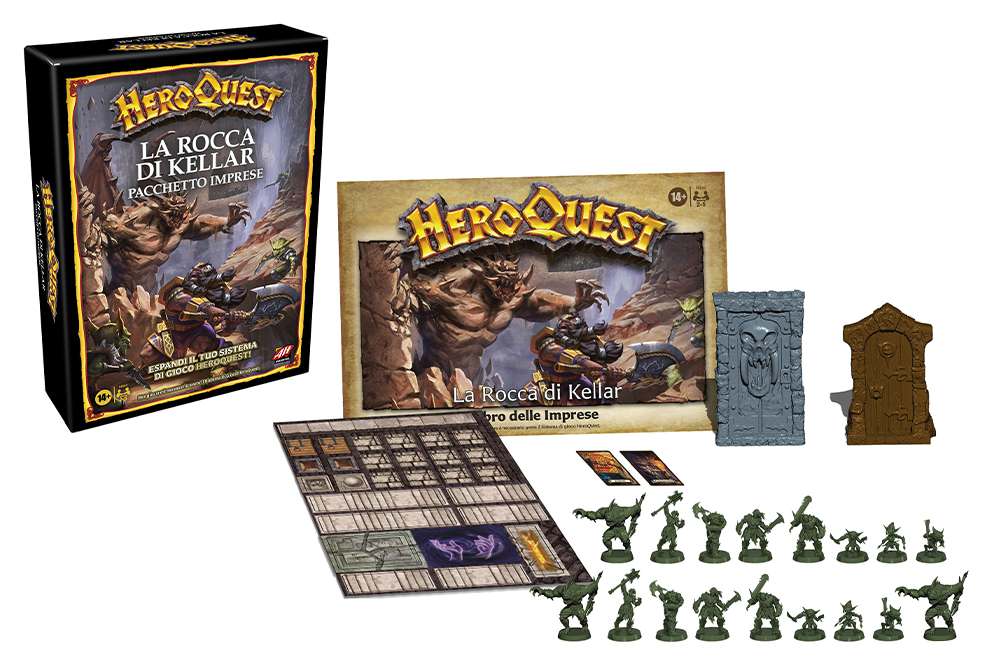 Heroquest: La Rocca di Kellar hasbro