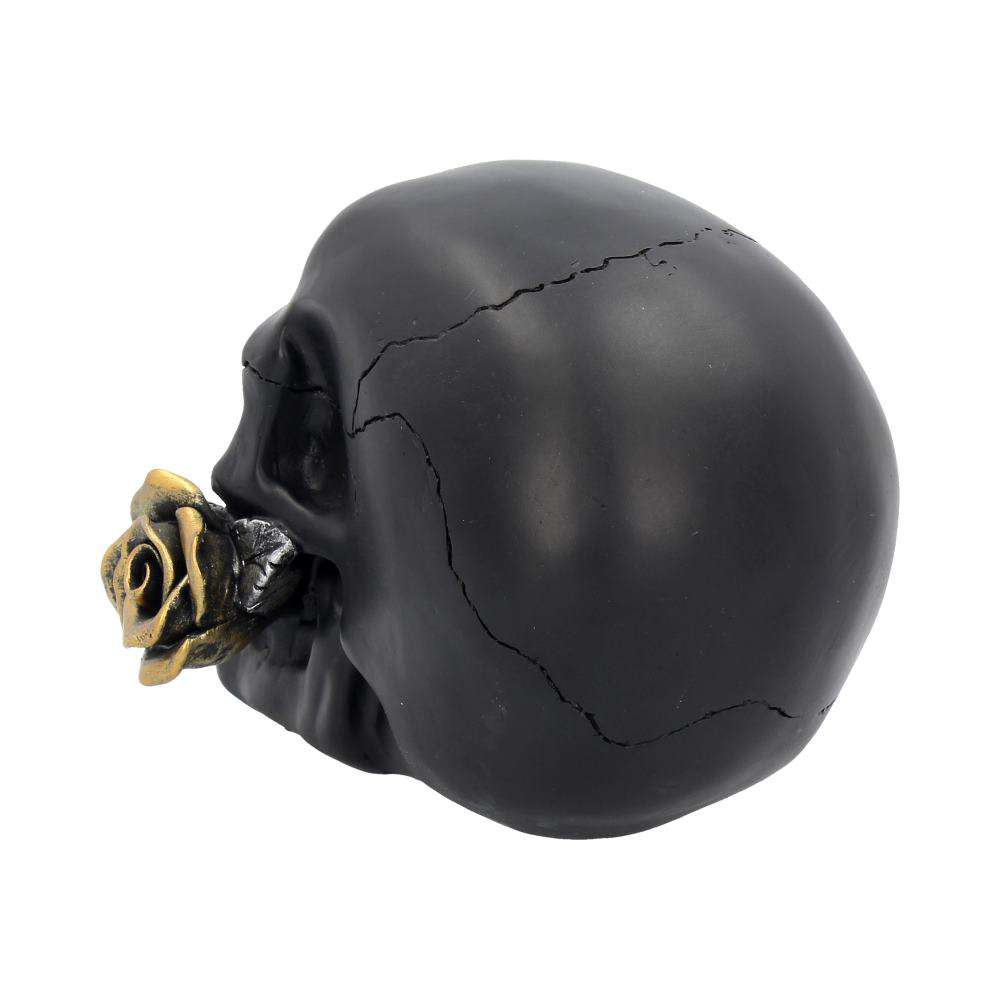 Skull Gothic Black Rose Figur nemesis now