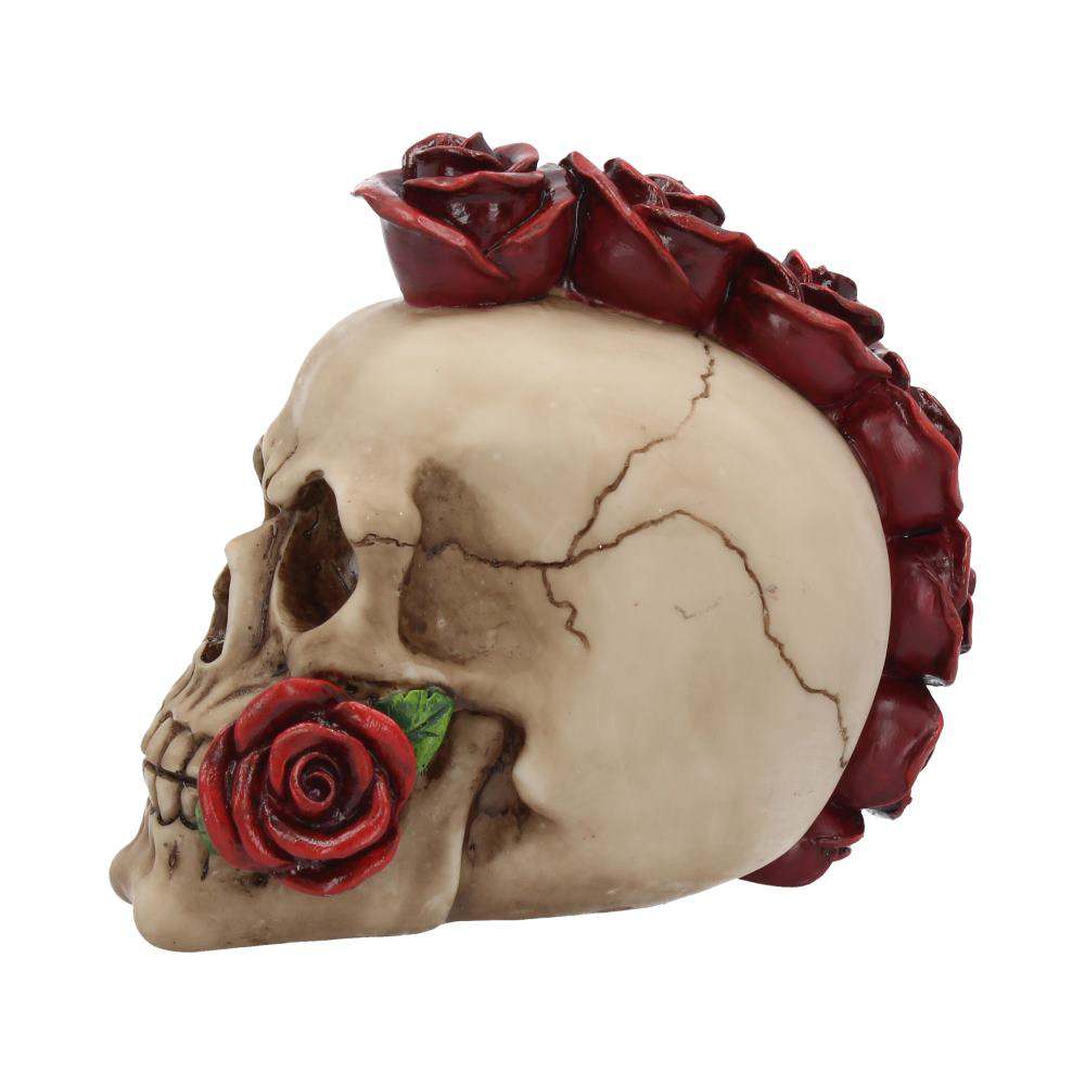 Skull Gothic Rosehawk – Unik och Eleganta Skulpturer nemesis now