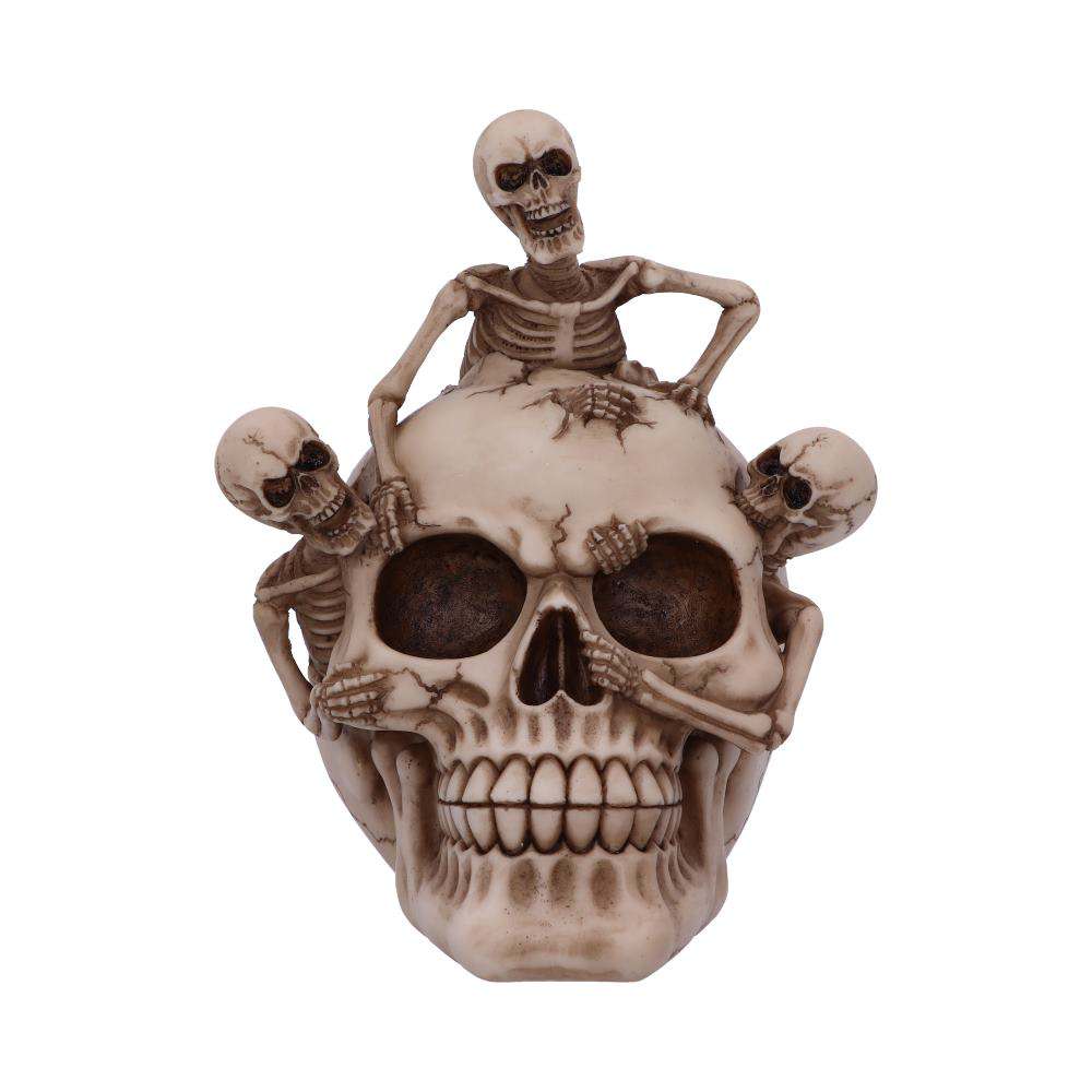 Skull Gothic Breaking Free Skelet Figur nemesis now
