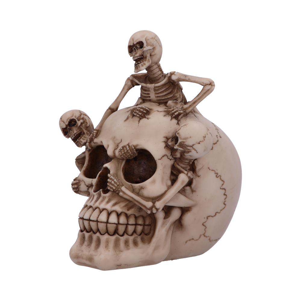 Skull Gothic Breaking Free Skelet Figur nemesis now