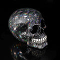 Holografisk Silver Skull Ornament nemesis now