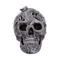 Skull Ornament Silver Cranial Drakos - Robotto