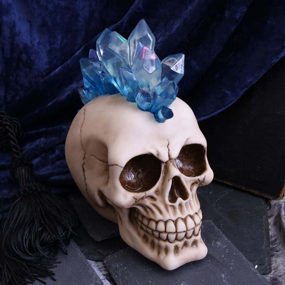 Skull Crystal LED Mohawk Hawk nemesis now