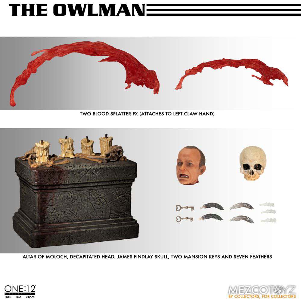 One:12 Collective The Owlman Figur mezco toys