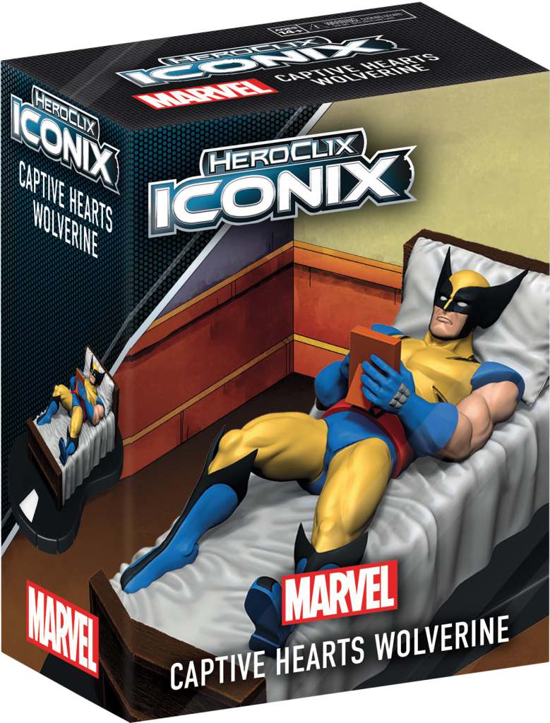 Mhc Captive Hearts Wolverine Iconix - En unik samlarfigur wizkids