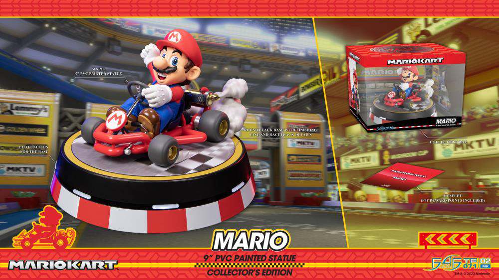 Mario Kart Mario PVC Deluxe Staty first4figures