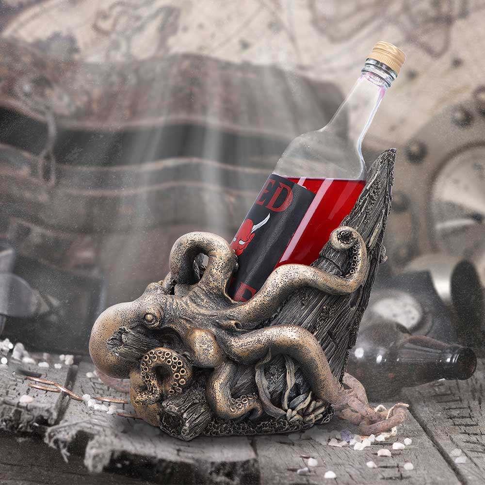 Guzzlers Goth Kraken Vinflaskhållare - Robotto