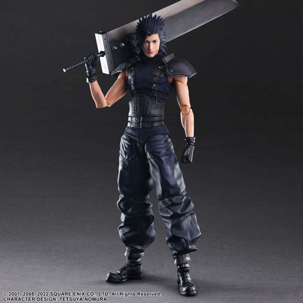 Crisis Core FF7 Reunion Zack 1st Class Figur square enix
