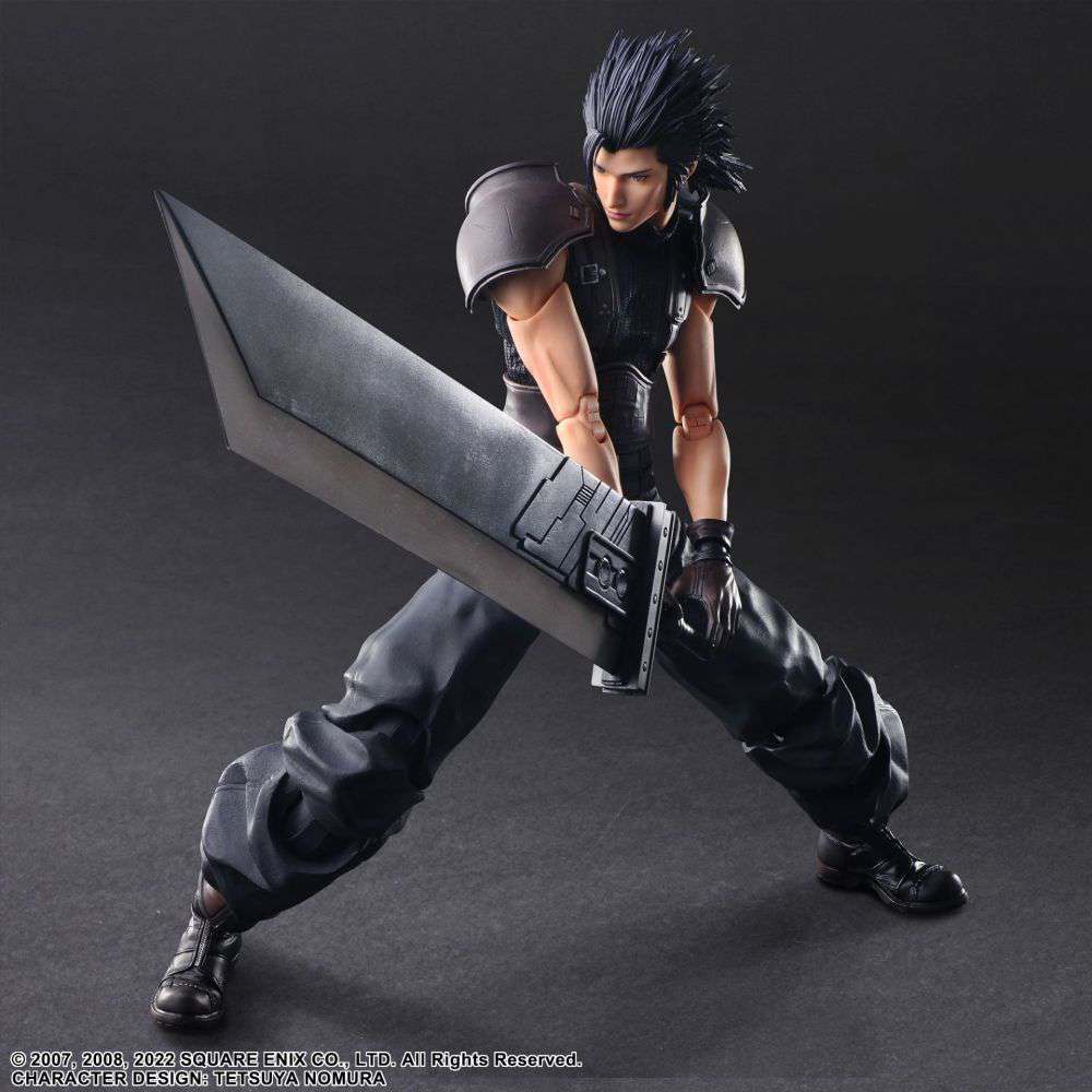 Crisis Core FF7 Reunion Zack 1st Class Figur square enix