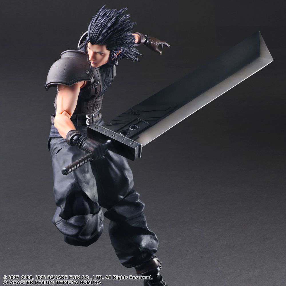 Crisis Core FF7 Reunion Zack 1st Class Figur square enix