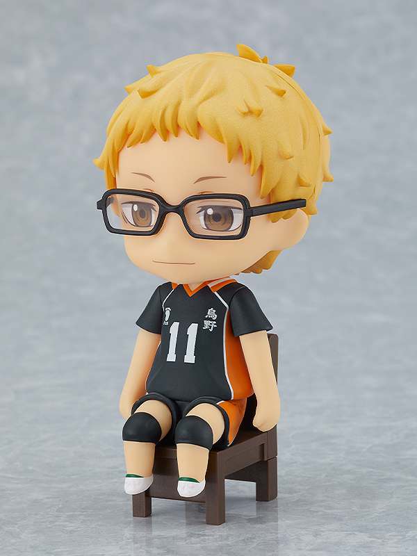 Haikyu!! Kei Tsukishima Nendoroid Swacchao orange rouge