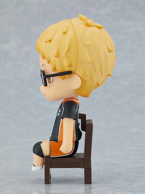 Haikyu!! Kei Tsukishima Nendoroid Swacchao orange rouge