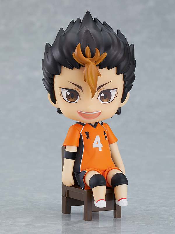 Haikyu!! Yu Nishinoya Nendoroid Swacchao! Figur orange rouge