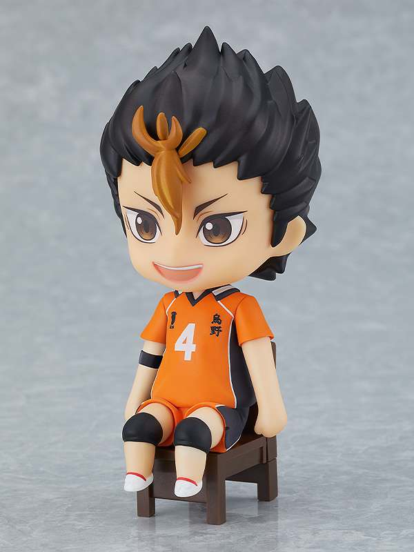 Haikyu!! Yu Nishinoya Nendoroid Swacchao! Figur orange rouge