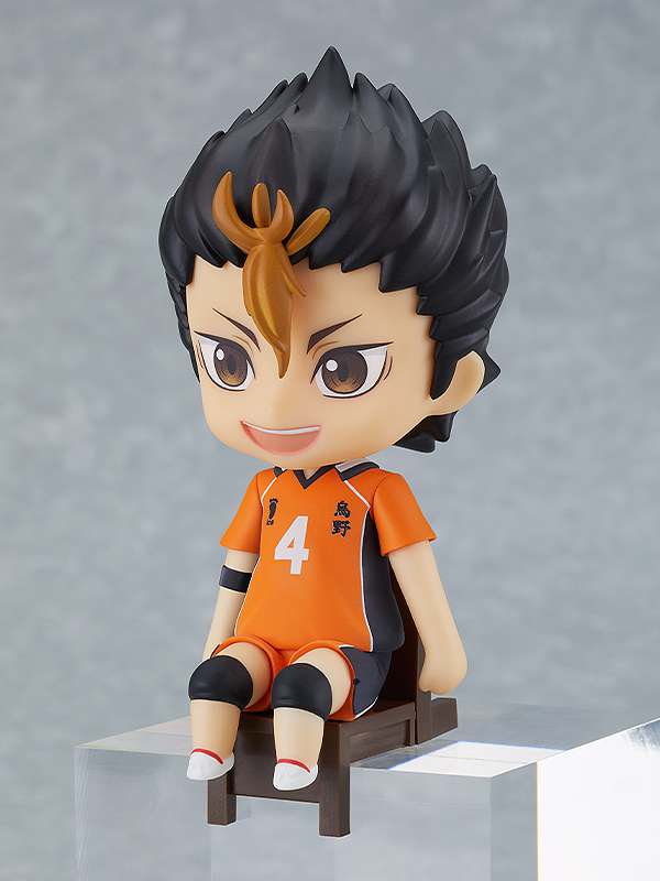Haikyu!! Yu Nishinoya Nendoroid Swacchao! Figur orange rouge
