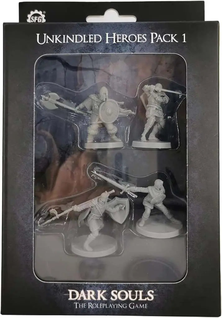 DARK SOULS: THE ROLEPLAYING GAME UNKINDLED HEROES PACK 1 MINIATURES