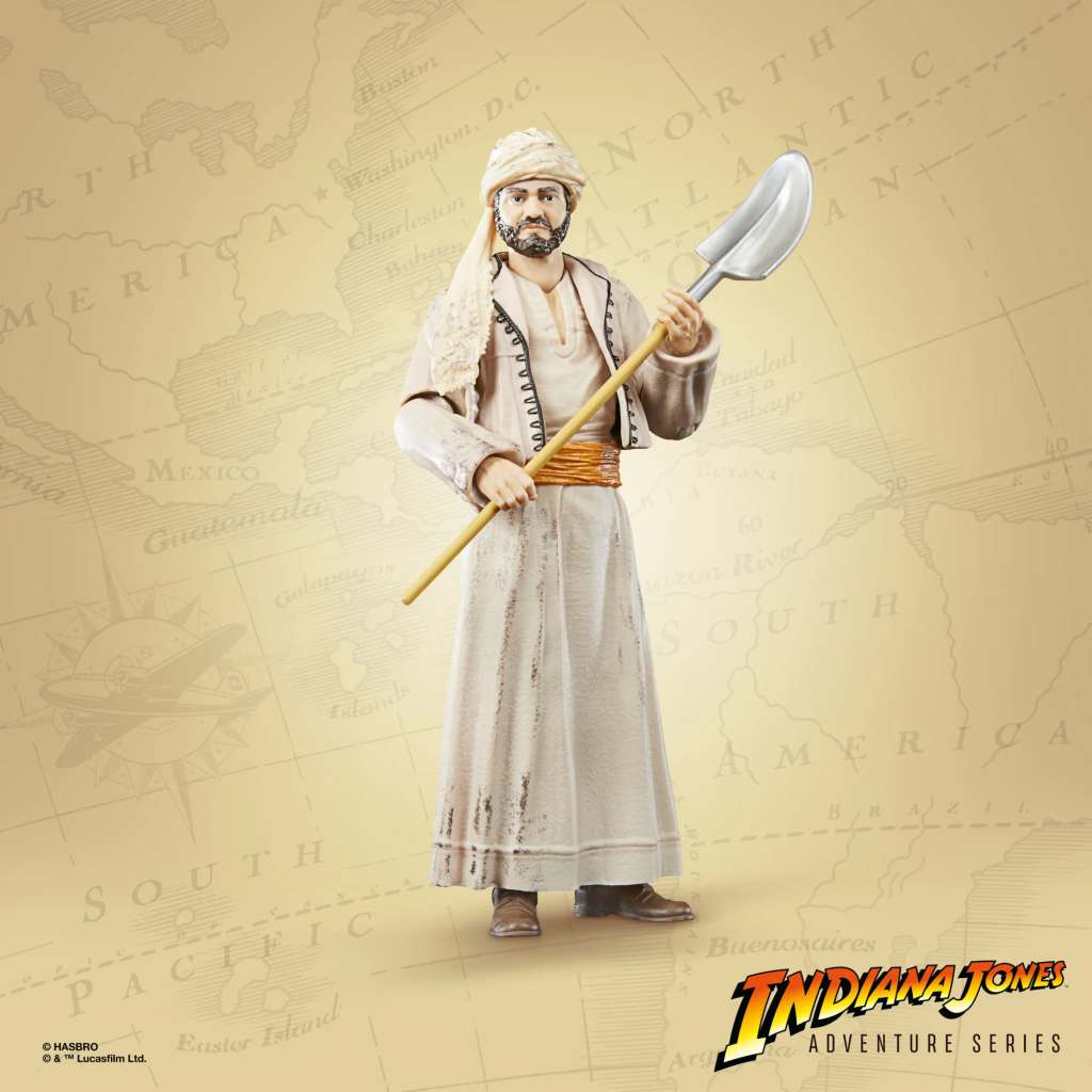 Indiana Jones Adventure Series Sallah Actionfigur hasbro