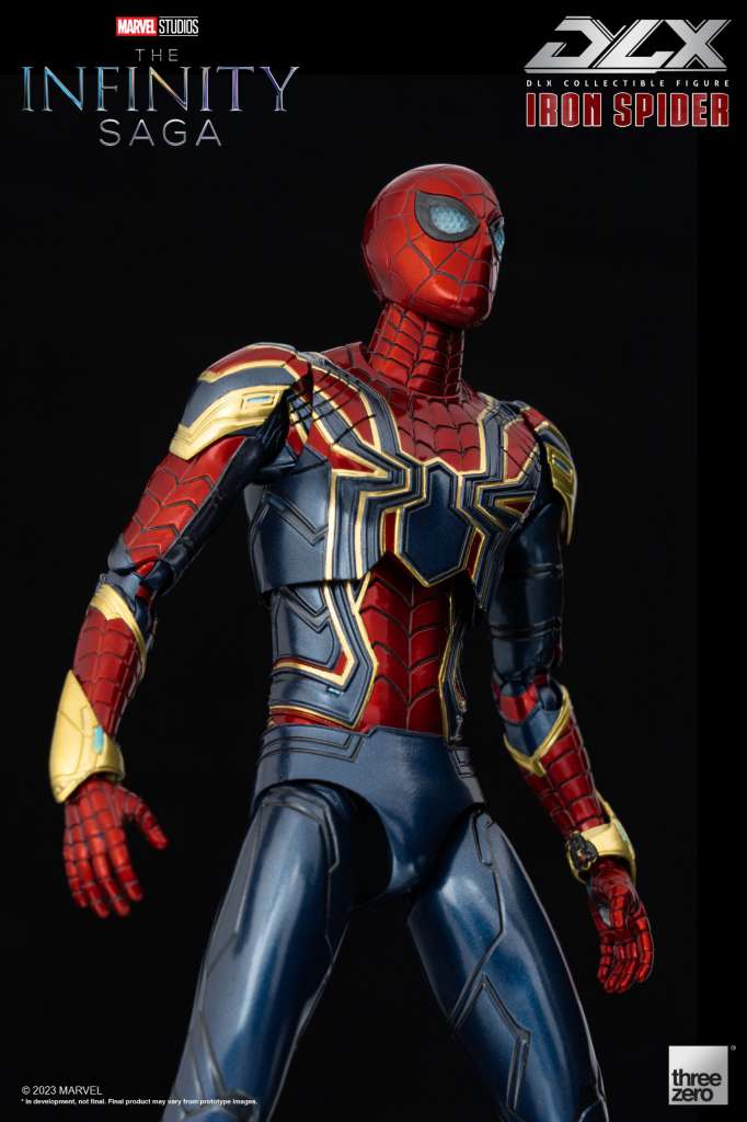 Infinity Saga Iron Spider DLX Actionfigur threea toys/threezero