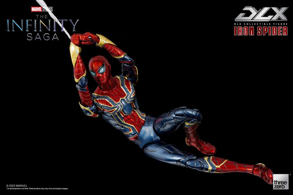 Infinity Saga Iron Spider DLX Actionfigur threea toys/threezero