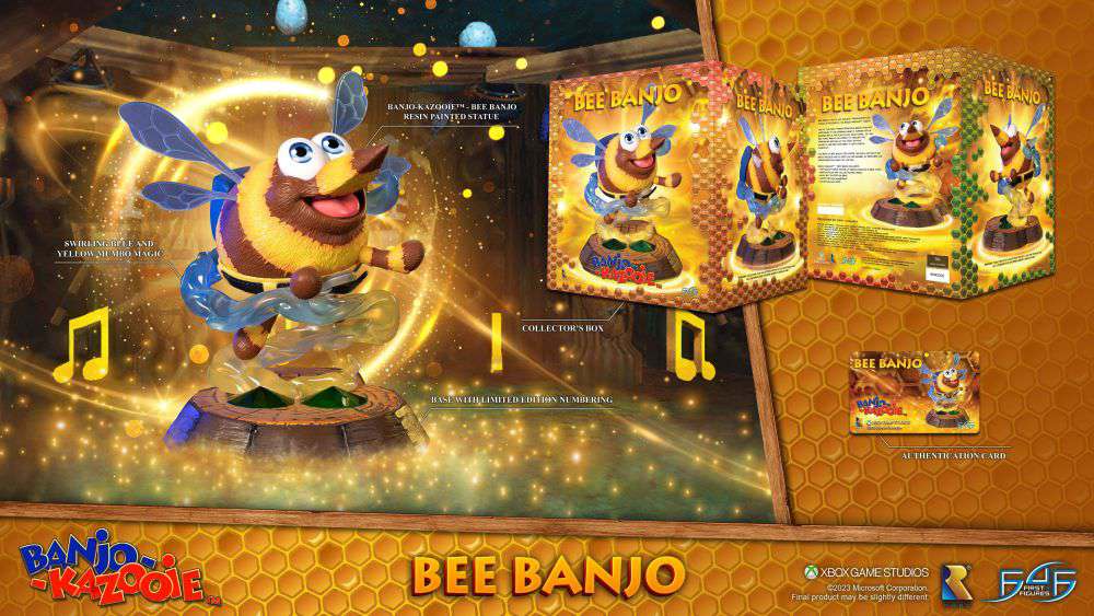 Bee Banjo Statue - Banjo Kazooie Samlarfigur first4figures