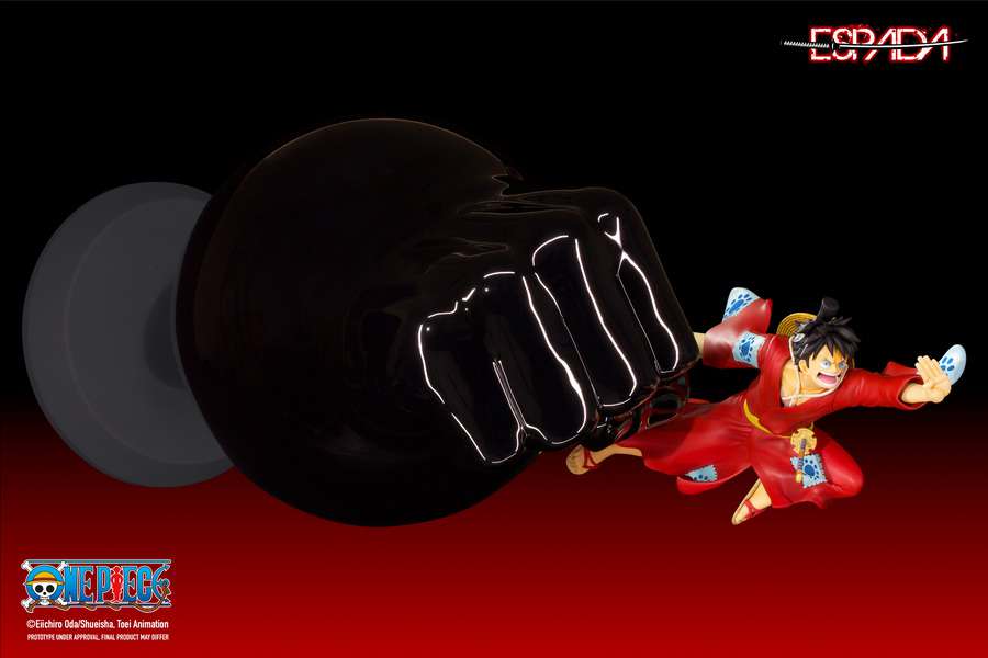 One Piece Monkey D. Luffy Väggstaty espada art llc
