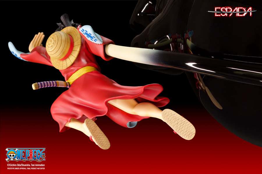 One Piece Monkey D. Luffy Väggstaty espada art llc