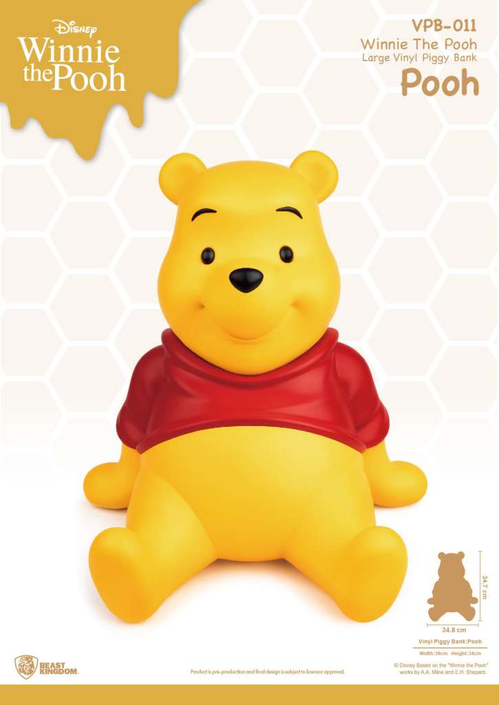 Winnie Pooh Stor Vinyl Sparbössa beast kingdom