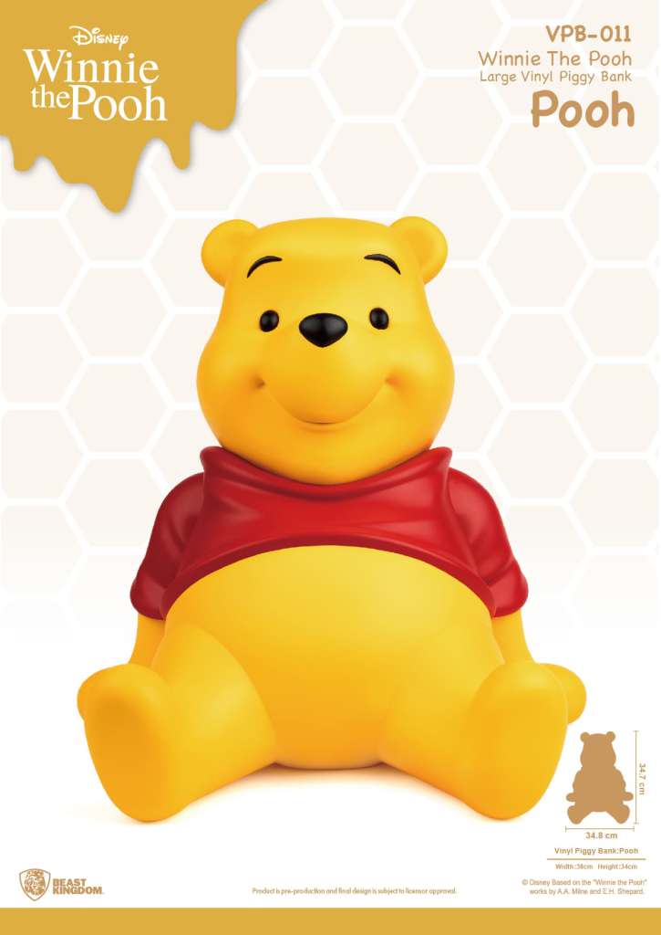 Winnie Pooh Stor Vinyl Sparbössa beast kingdom