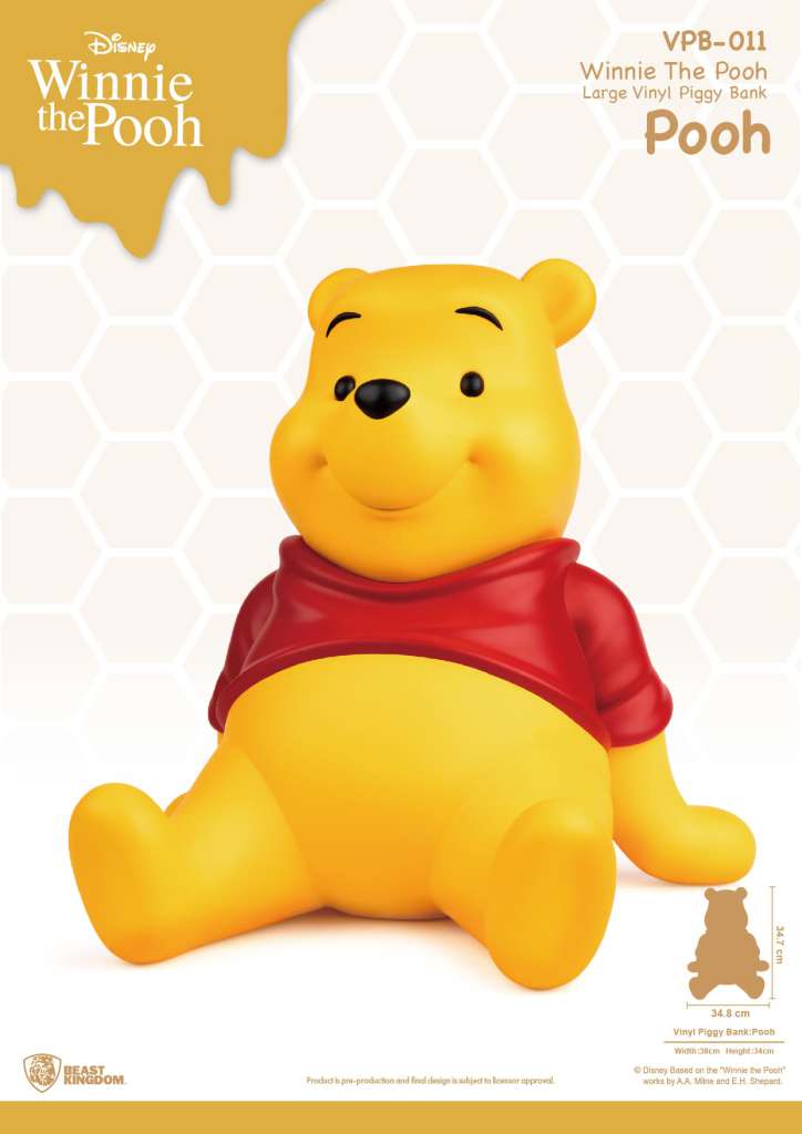 Winnie Pooh Stor Vinyl Sparbössa beast kingdom