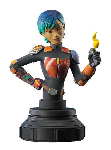 Star Wars Rebels Sabine Wren 1/7 Bust diamond select
